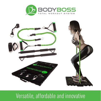 Bodyboss 2.0 TV Gimnasio Completo Portátil Pack Entrenamiento